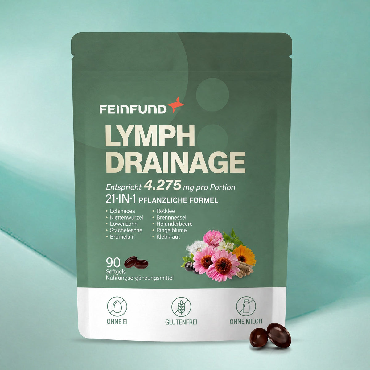 FEINFUND Lymph-Drainage Softgels