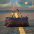 Vintage-Weekender Reisetasche