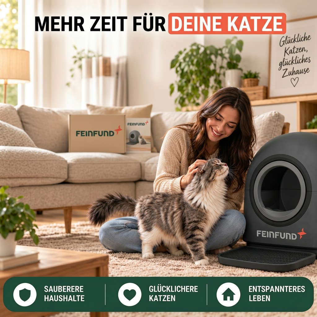 Mehr Zeit für deine Katze