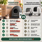 Vergleich mit klassischen Katzentoiletten