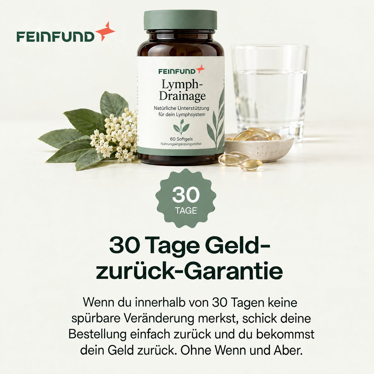 FEINFUND Lymph-Drainage Softgels